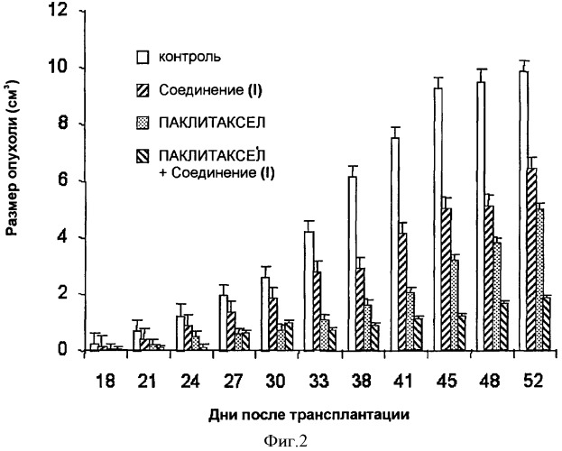 Комбинация, содержащая n-(3-метокси-5-метилпиразин-2-ил)-2-(4-[1,3,4-оксадиазол-2-ил]фенил)пиридин-3-сульфонамид и антимитотическое средство, для лечения злокачественного новообразования (патент 2428188)