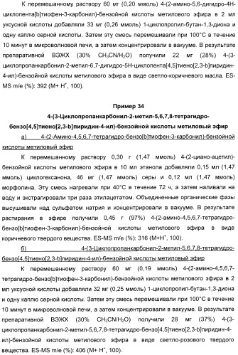 Производные тиенопиридина в качестве аллостерических энхансеров гамк-в (патент 2388761)