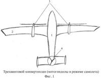 Трехвинтовой конвертоплан Трехвинтовой конвертоплан