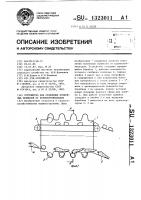 Устройство для отделения почвенных примесей от корнеклубнеплодов Устройство для отделения почвенных примесей от корнеклубнеплодов