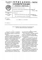 Устройство для измерения характеристик упругих чувствительных элементов Устройство для измерения характеристик упругих чувствительных элементов