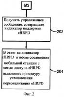 Способ мобильной связи (варианты), мобильная и базовая станции Способ мобильной связи (варианты), мобильная и базовая станции