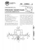 Устройство для межкустовой обработки почвы Устройство для межкустовой обработки почвы