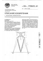 Опора линии электропередачи Опора линии электропередачи