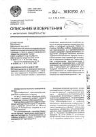 Клапан сброса давления Клапан сброса давления