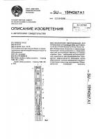 Скважинное оборудование для промывки и разобщения затрубного и внутритрубного пространства Скважинное оборудование для промывки и разобщения затрубного и внутритрубного пространства