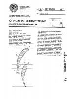 Двухрядная лопаточная решетка компрессора Двухрядная лопаточная решетка компрессора