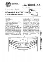 Устройство для формирования потока сыпучего материала на ленте конвейера Устройство для формирования потока сыпучего материала на ленте конвейера