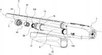Спортивная или оборонительная винтовка с трубкой магазина для патронов Спортивная или оборонительная винтовка с трубкой магазина для патронов