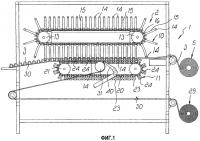 Автоматическая машина для изготовления гофрированных листообразных элементов, в частности, для упаковки, теплоизоляции, звукоизоляции и т.п.