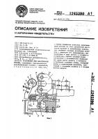 Устройство для накатывания резьбы Устройство для накатывания резьбы