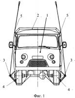Устройство для авиатранспортирования колесного автотранспортного средства Устройство для авиатранспортирования колесного автотранспортного средства