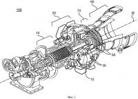 Камера сгорания газовой турбины с монтажным приспособлением для резонаторов гельмгольца Камера сгорания газовой турбины с монтажным приспособлением для резонаторов гельмгольца