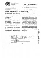 Устройство для контроля оптических систем Устройство для контроля оптических систем