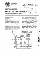 Анализатор параметрических отказов Анализатор параметрических отказов