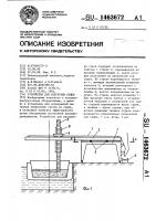 Устройство для разгрузки судов Устройство для разгрузки судов