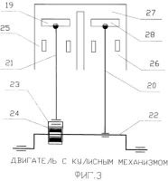 Двигатель с кулисным механизмом Двигатель с кулисным механизмом