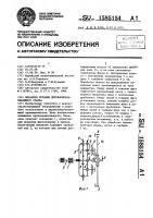 Механизм резания деревообрабатывающего станка Механизм резания деревообрабатывающего станка