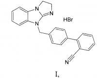 Гидробромид 4'-(2,3-дигидро-9н-имидазо[1,2-а]бензимидазол-9-ил-метил)бифенил-2-карбонитрил, проявляющий свойства активатора амф-активируемой протеинкиназы (амрк)