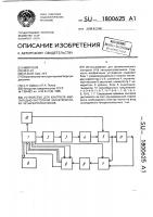 Устройство для контроля амплитудно-частотной характеристики четырехполюсников Устройство для контроля амплитудно-частотной характеристики четырехполюсников
