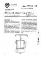 Установка для съема шлака при выплавке алюминия в индукционной печи Установка для съема шлака при выплавке алюминия в индукционной печи
