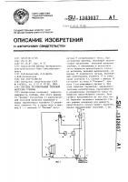 Система регулирования тепловой нагрузки турбины Система регулирования тепловой нагрузки турбины