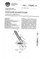 Устройство для поштучной выдачи заготовок Устройство для поштучной выдачи заготовок