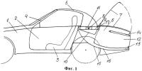 Легковой автомобиль с трансформируемым кузовом Легковой автомобиль с трансформируемым кузовом