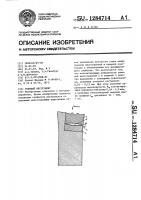 Режущий инструмент Режущий инструмент