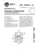 Плунжерная пара Плунжерная пара