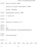 Композиция, содержащая частицы hcmv Композиция, содержащая частицы hcmv