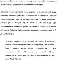Непрерывный способ изготовления геометрических формованных изделий из катализатора к Непрерывный способ изготовления геометрических формованных изделий из катализатора к