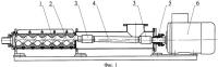 Шнековый насос схема