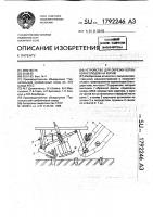 Устройство для обрезки ботвы корнеплодов на корню Устройство для обрезки ботвы корнеплодов на корню