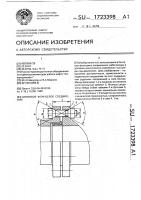 Болтовое фланцевое соединение Болтовое фланцевое соединение