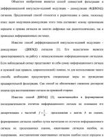 Способ совместной фильтрации и дифференциальной импульсно-кодовой модуляции-демодуляции сигналов Способ совместной фильтрации и дифференциальной импульсно-кодовой модуляции-демодуляции сигналов