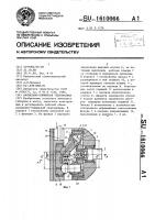 Аксиально-поршневая гидромашина Аксиально-поршневая гидромашина