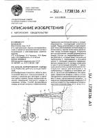 Способ формирования скирды и устройство для его осуществления Способ формирования скирды и устройство для его осуществления