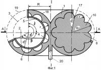 Роторная объемная машина вихрова Роторная объемная машина вихрова