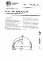 Шаблон для огнеупорной кладки сводов куполообразной формы Шаблон для огнеупорной кладки сводов куполообразной формы