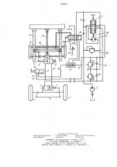Гидравлическая система самоходной машины (патент 1248877)