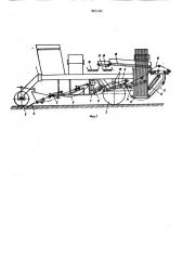 Самоходный многорядный картофелеуборочный комбайн (патент 865182)