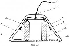 Индивидуальное устройство для плавания и корпус для него (патент 2552758)