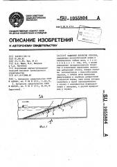 Защитное покрытие откосов (патент 1055804)