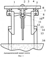 Автоматический захват плиты (патент 2467944)
