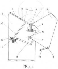 Сбрасыватель круглых лесоматериалов с продольного конвейера (патент 2649113)