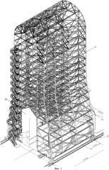 Мобильная башня обслуживания (варианты) (патент 2332335)
