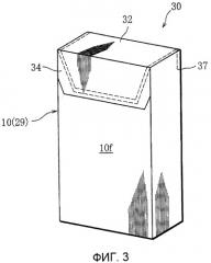 Сигаретная упаковка и способ ее изготовления (патент 2357906)