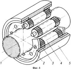 Планетарная роликовинтовая передача с модифицированной резьбой роликов (патент 2451220)