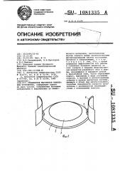 Скважинное магнитное ловильное устройство (патент 1081335)